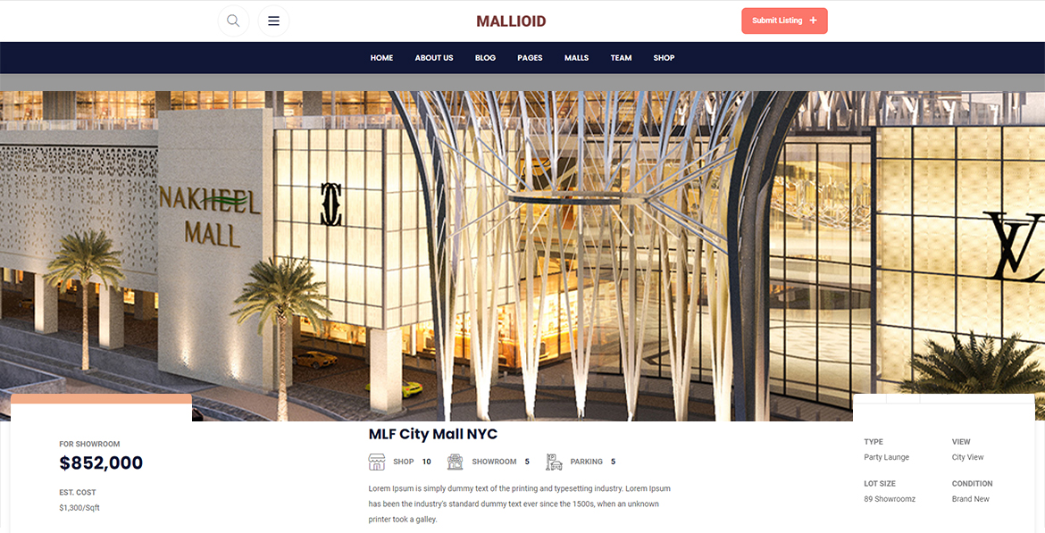 sitio web mallaide