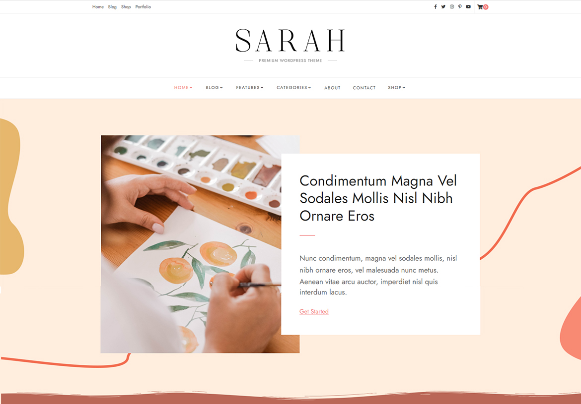 Saras Website