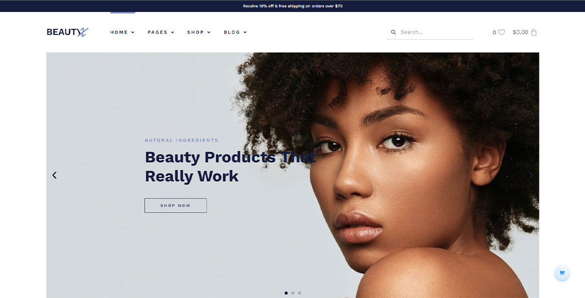 Website für Beautyx