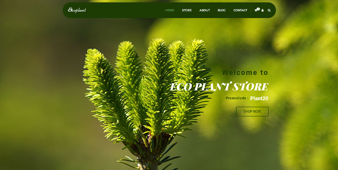 Website für EcoPlant