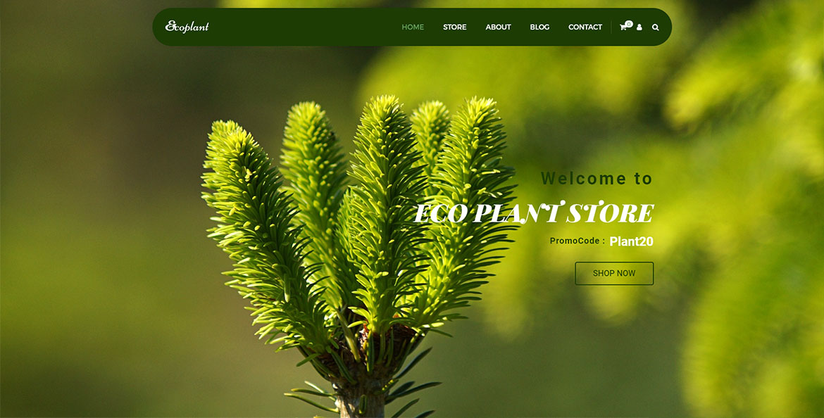 Website für EcoPlant