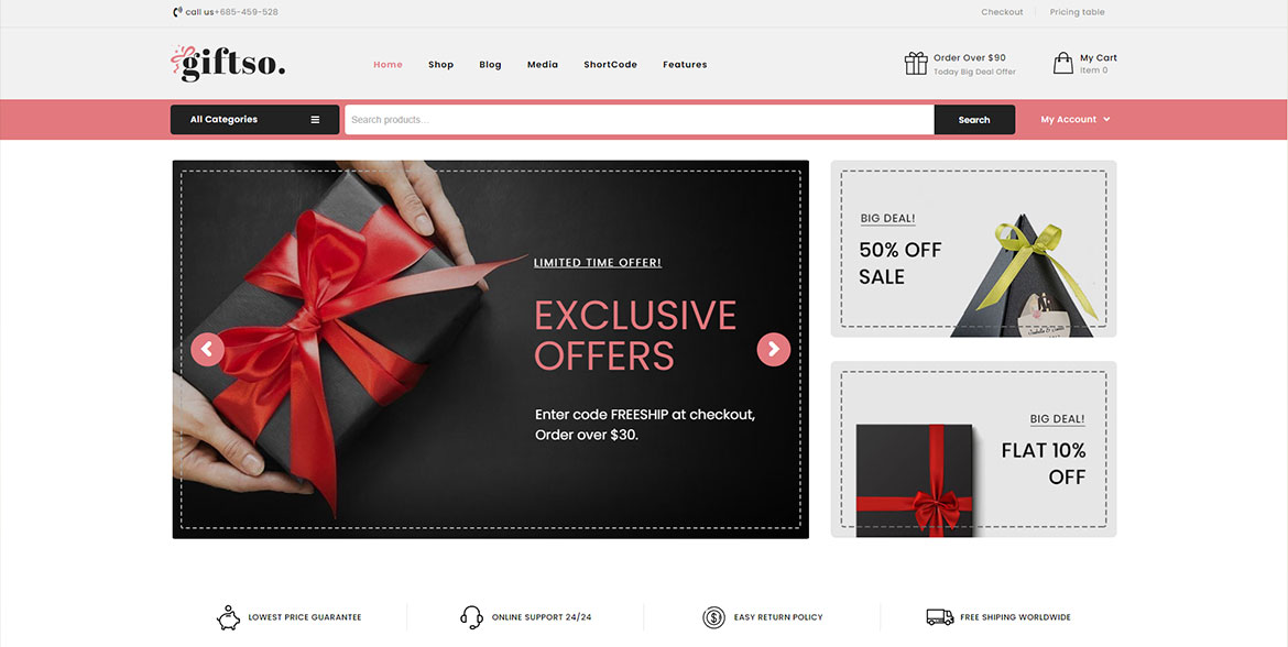 Web pro Giftso