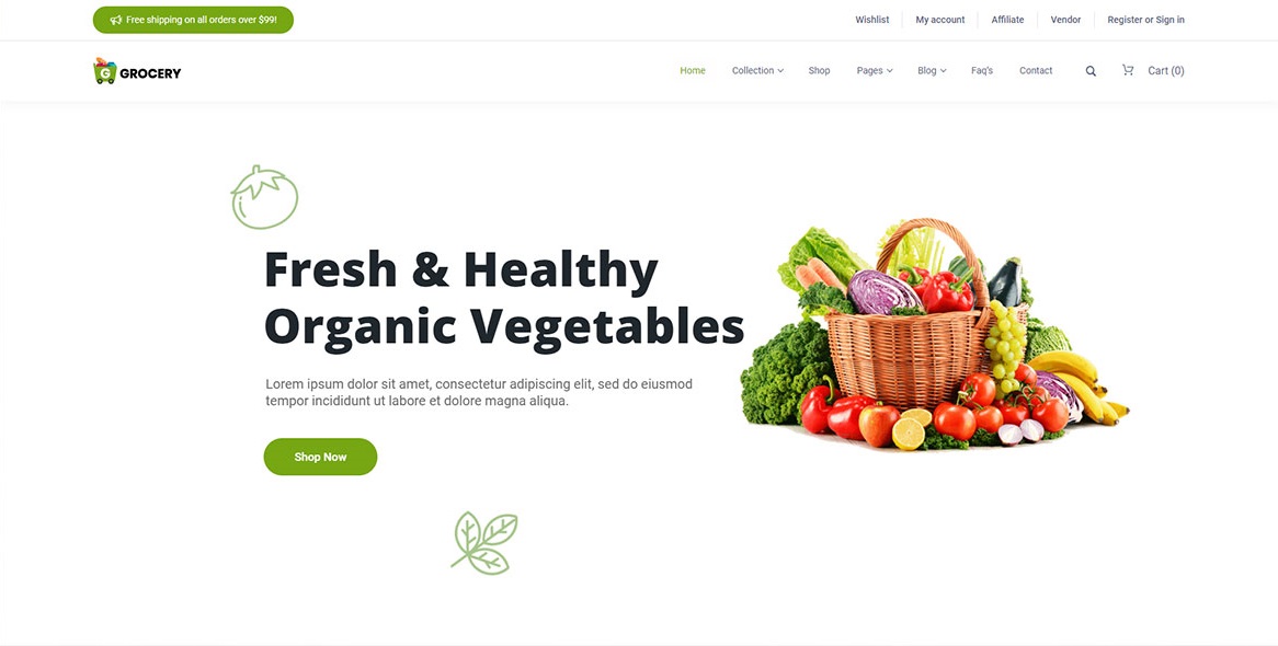 Web pro Grocer