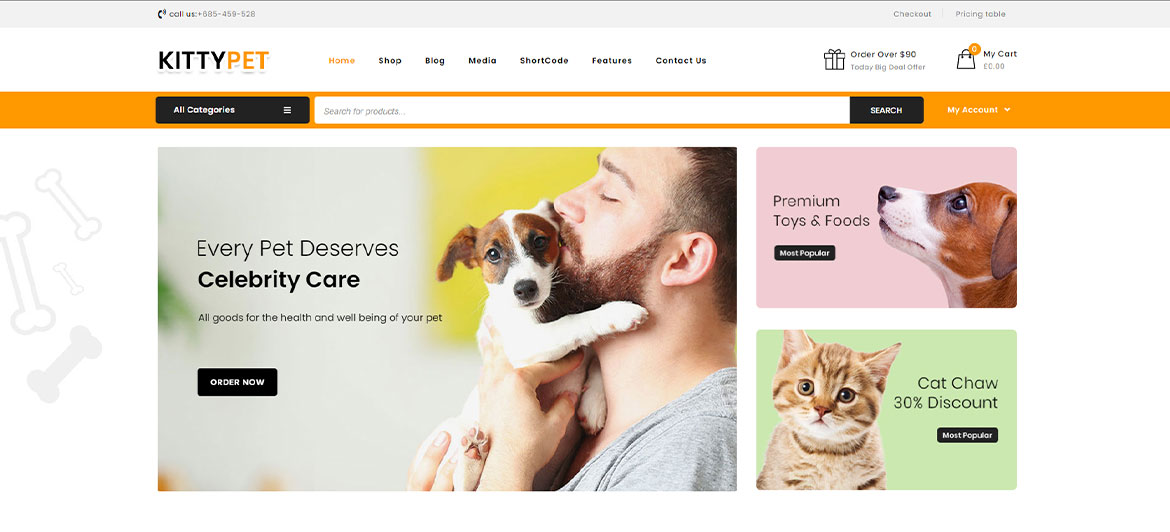 Sitio web para Kittypet