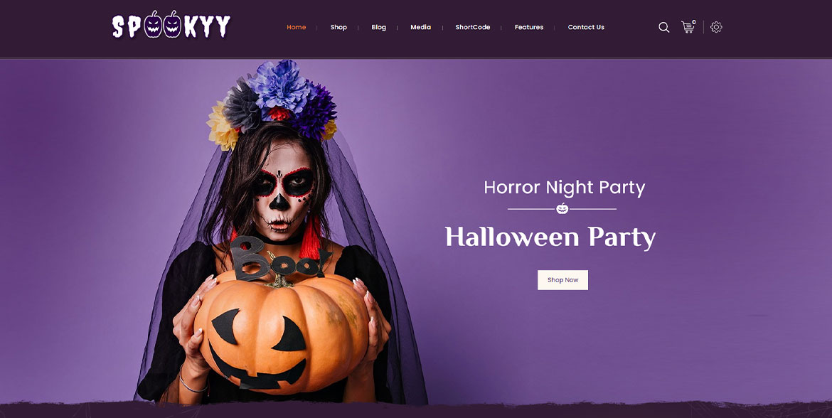 Website für Spookyy