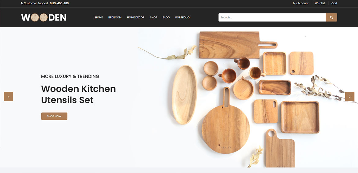 Website für Holz