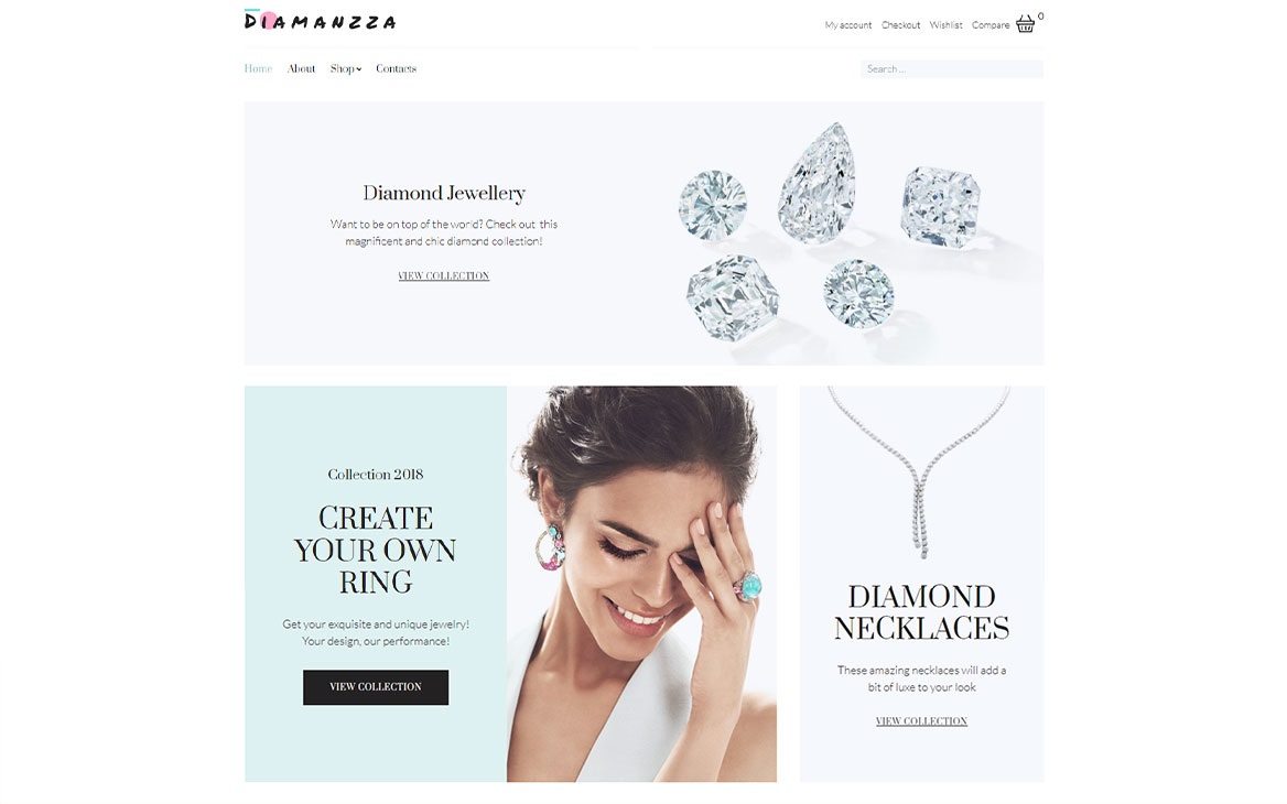 Sitio web de Diamanza