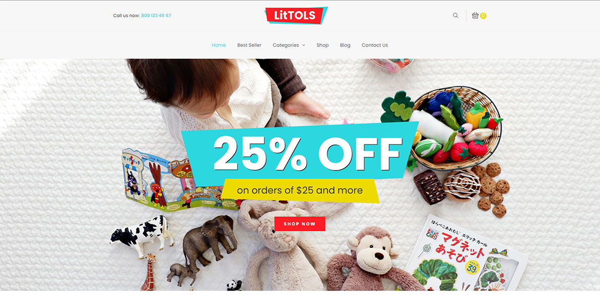 Sitio web para Littols