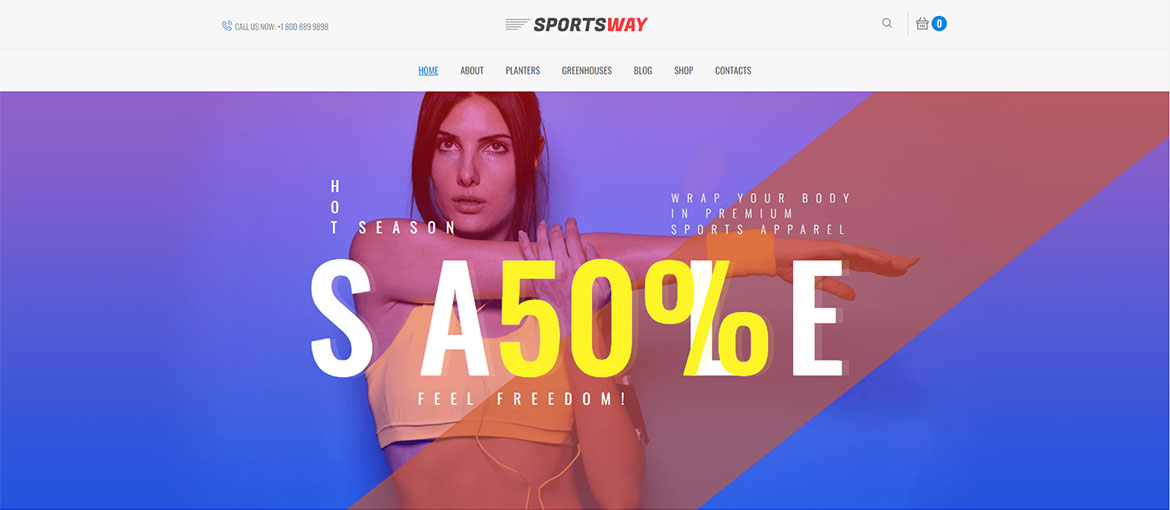 Website für Sportsway