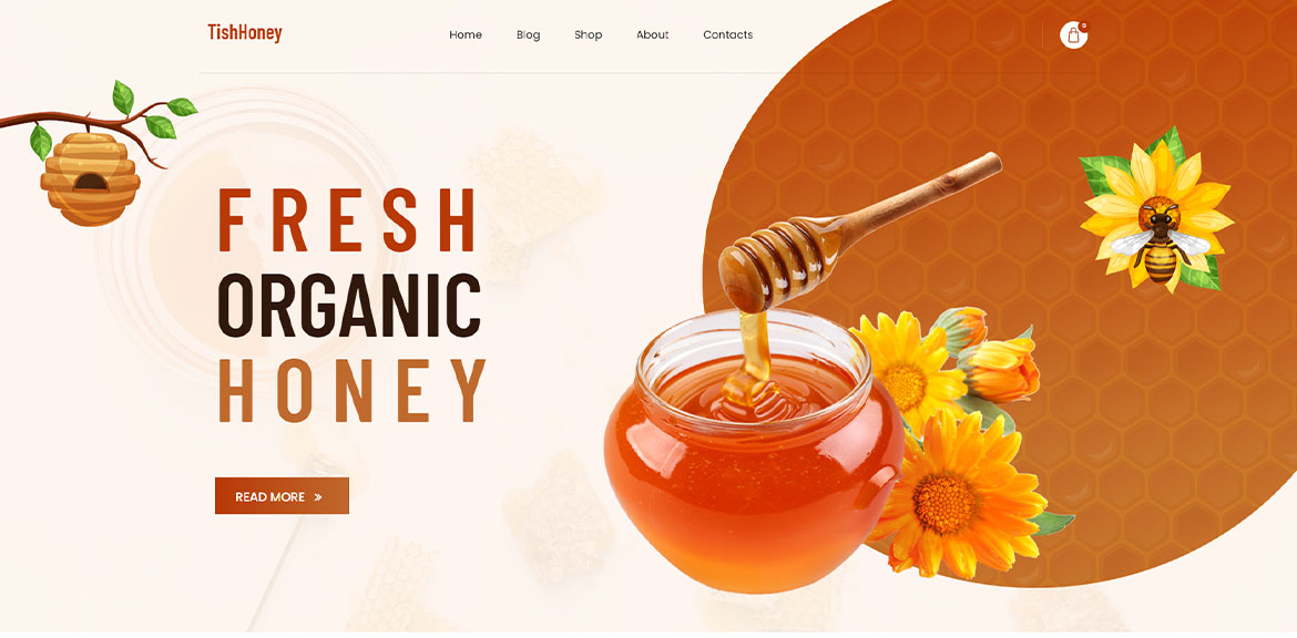 Sitio web de TishHoney