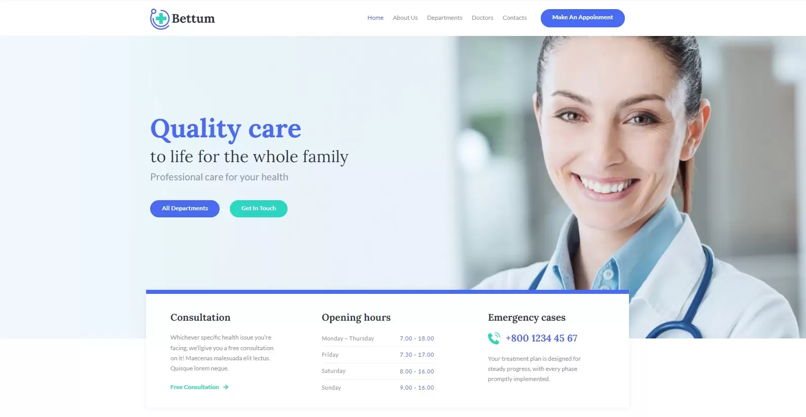 Bettum-Website