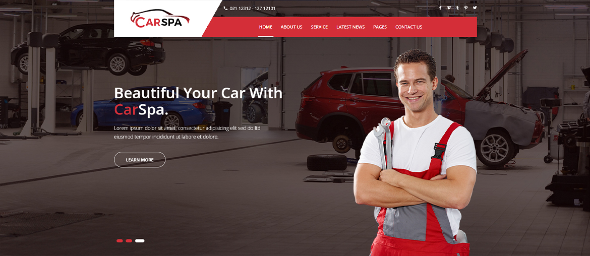 Sitio web de Carspa