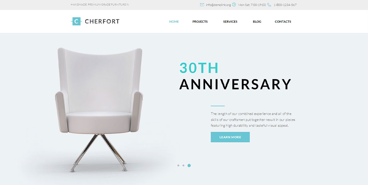 Sitio web de Cherfort