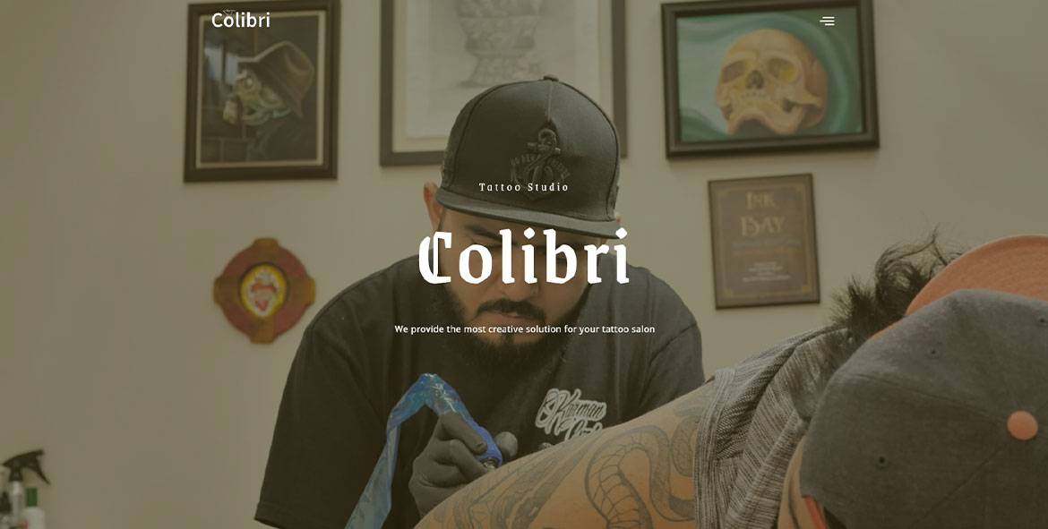 Sito web del colibrì