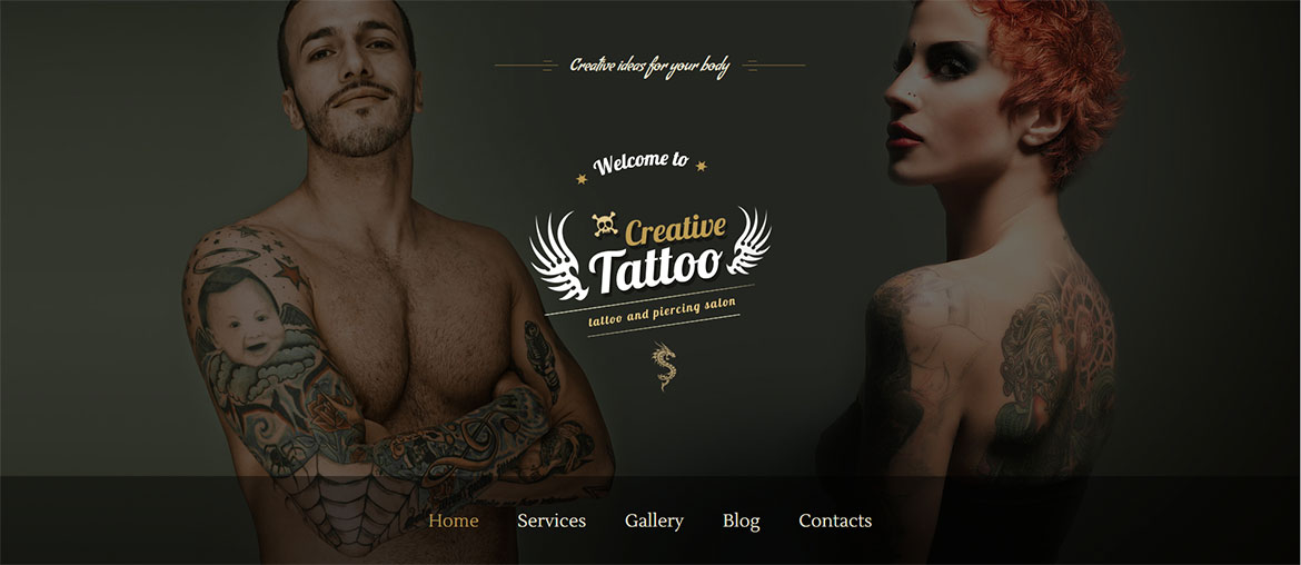 Sitio web de Creative-Tattoo