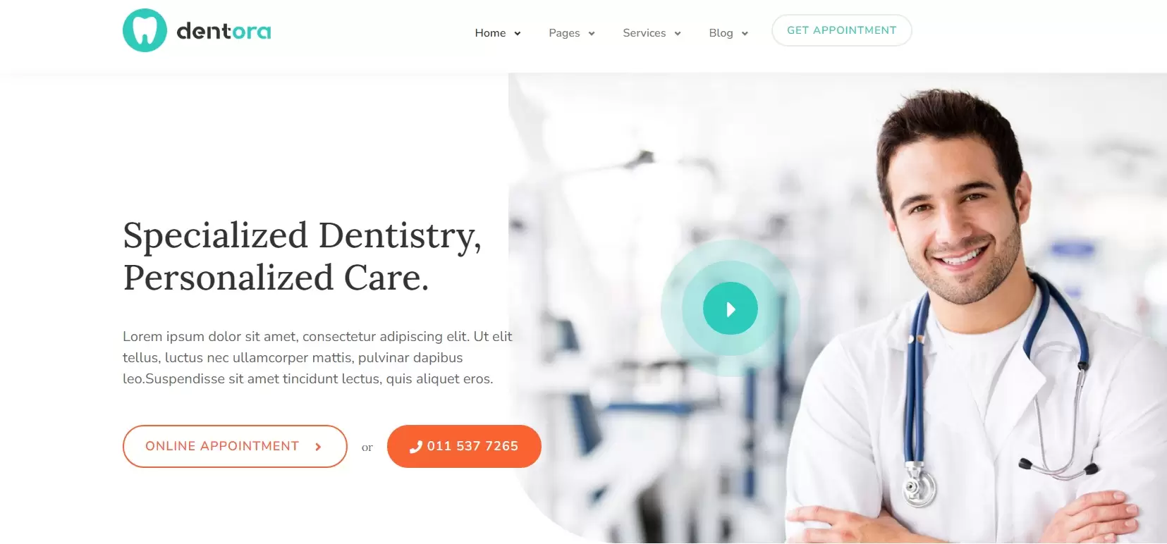 Dentora-Website