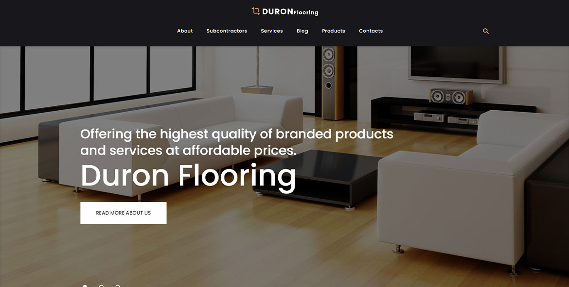 Sito web di Duron-Flooring