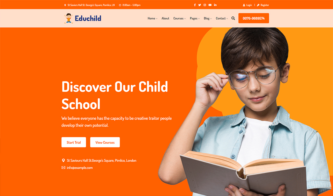 Sitio web de Educhild