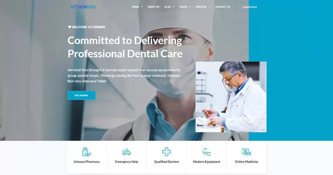 Genmed-Website