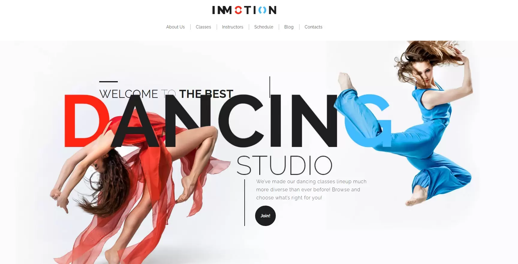 Sitio web para InMotion