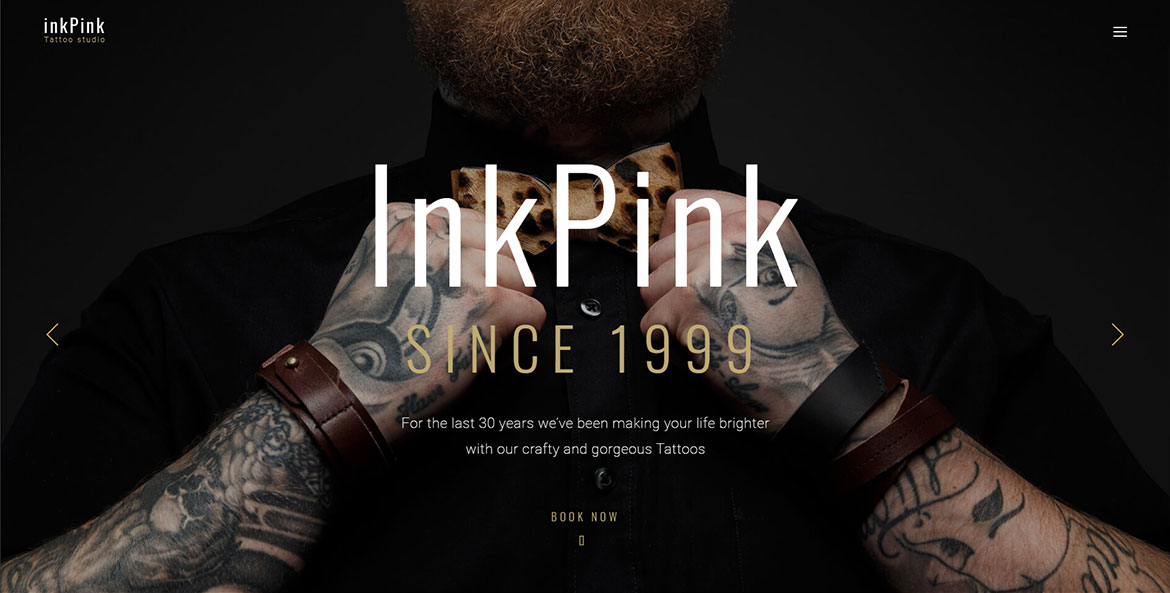 Sitio web de Ink-Pink