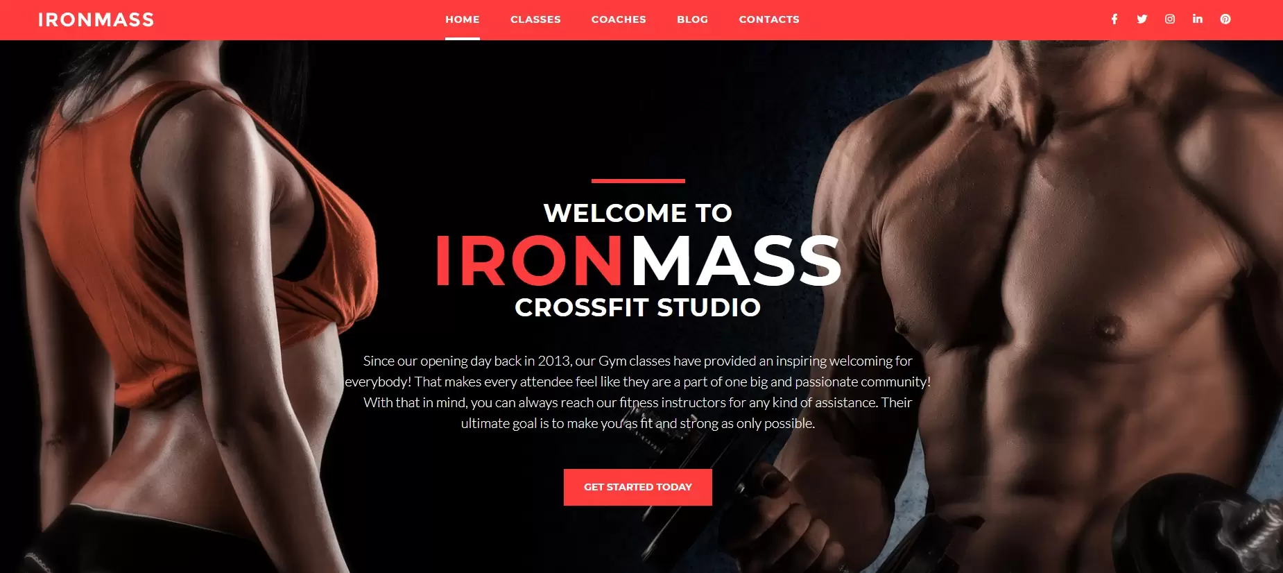 Iron Mass-Website