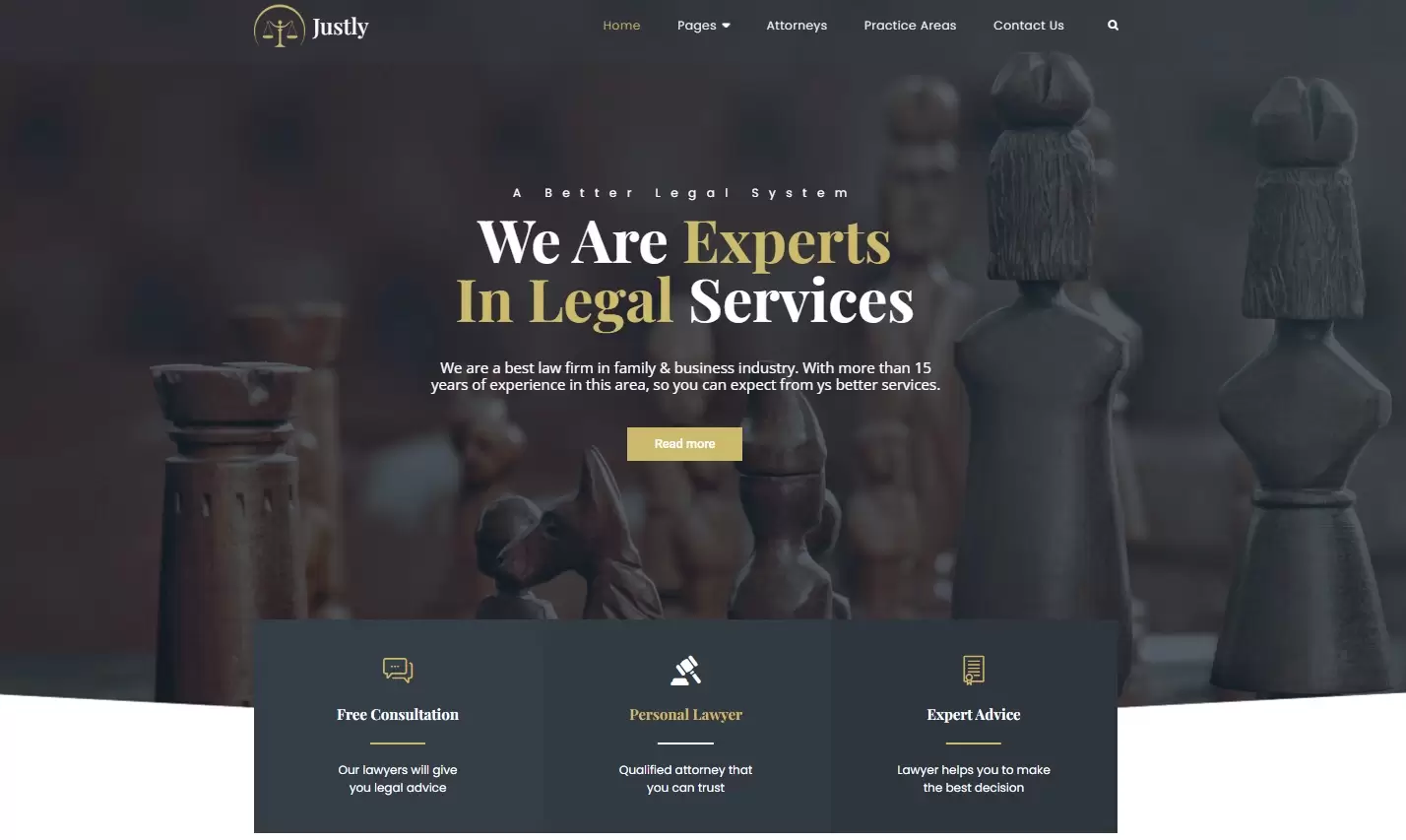 Justys Website