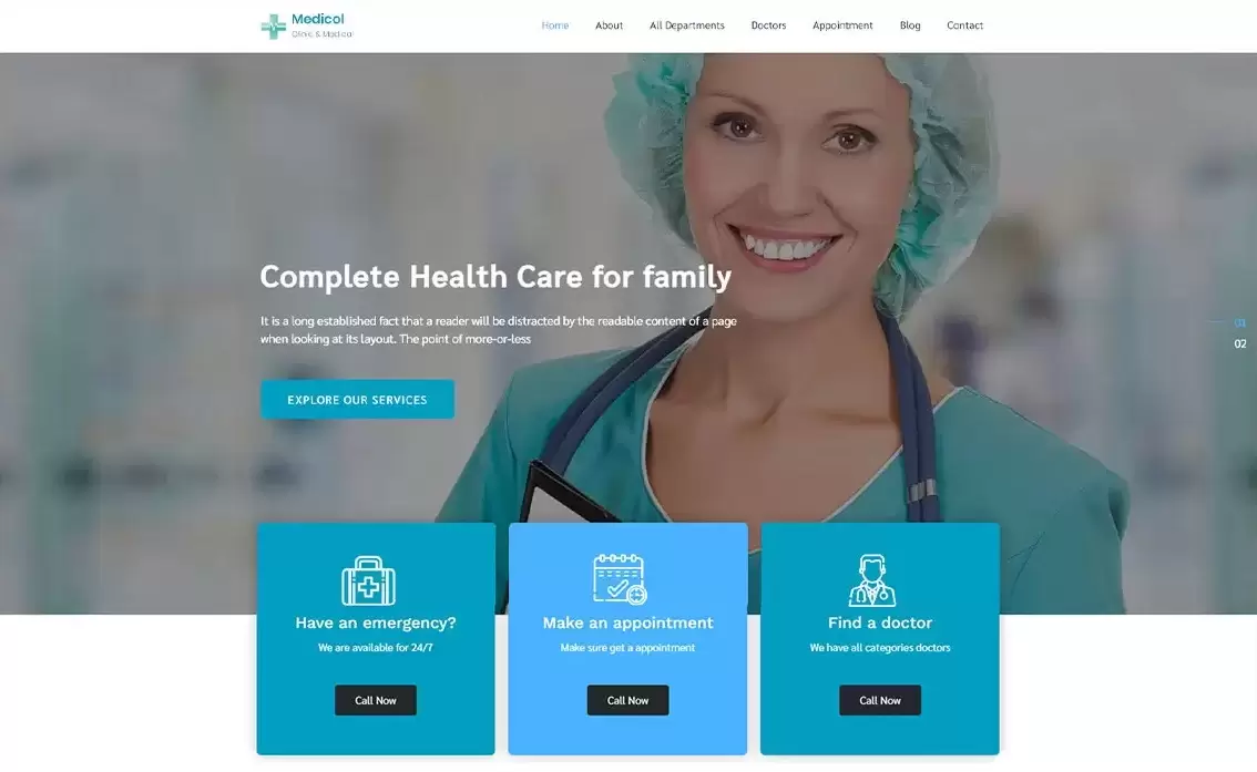 Sito web di Medicol