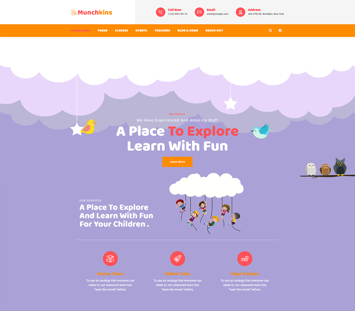 Sitio web de Munchkins