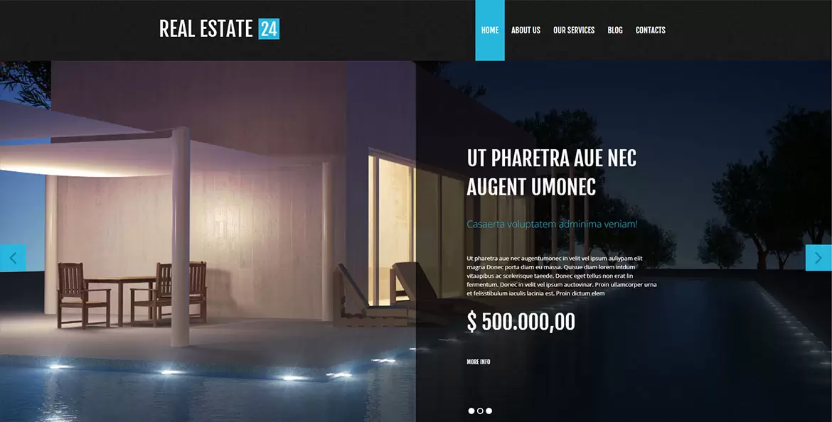 sitio web inmobiliario