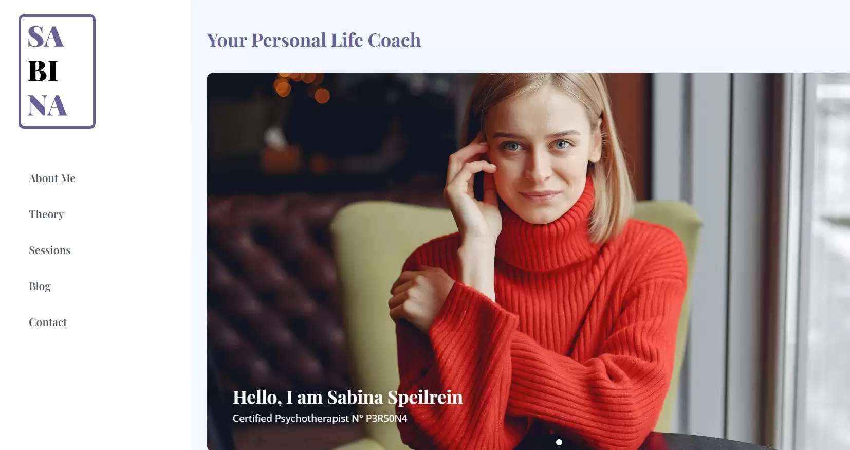 Web pro Sabinu