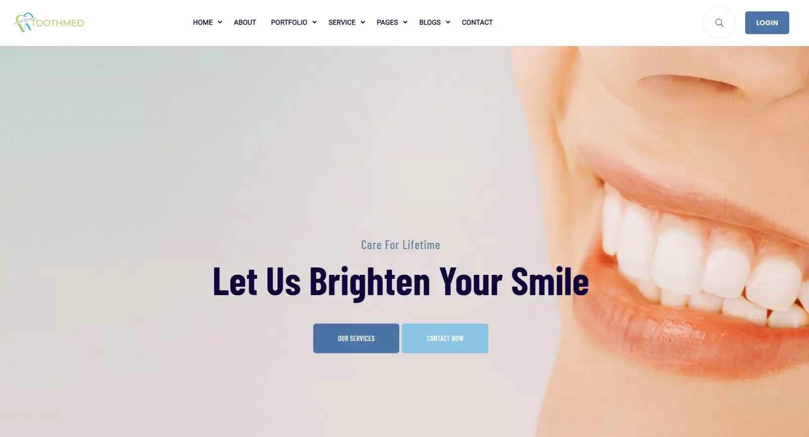 Sitio web de Toothmed