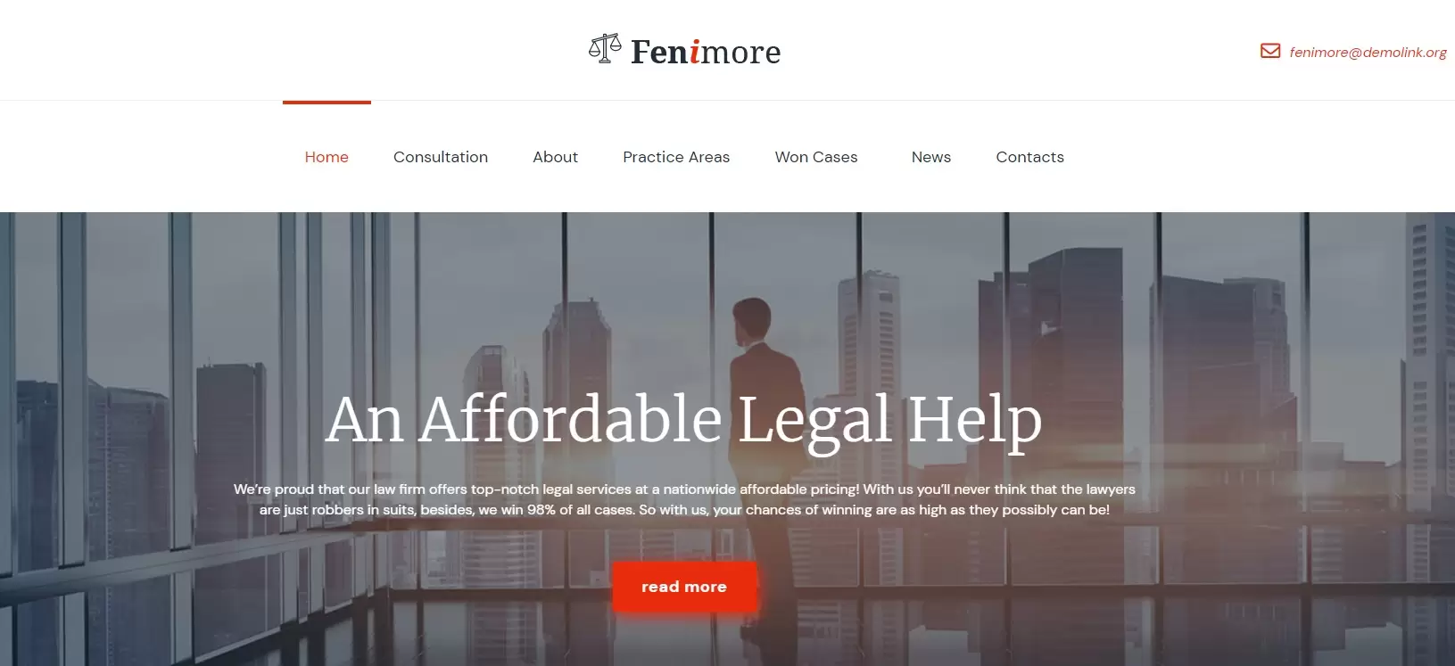 Web pro Fenimore