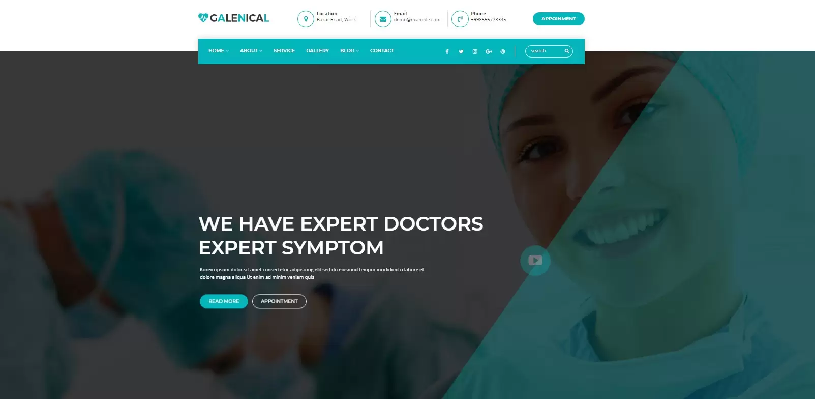 Galenische Website