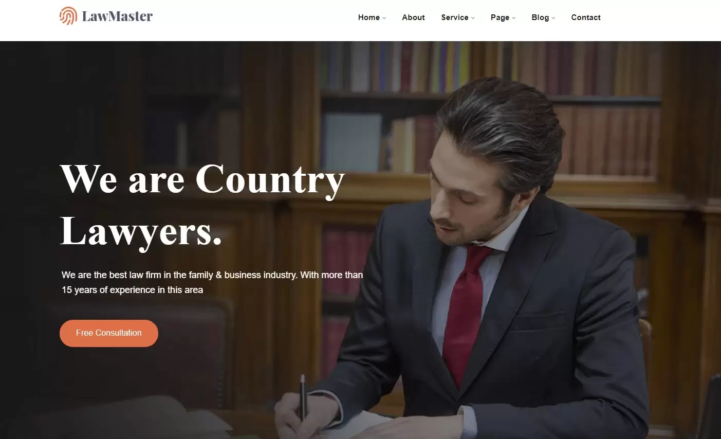 Sitio web para Lawmaster