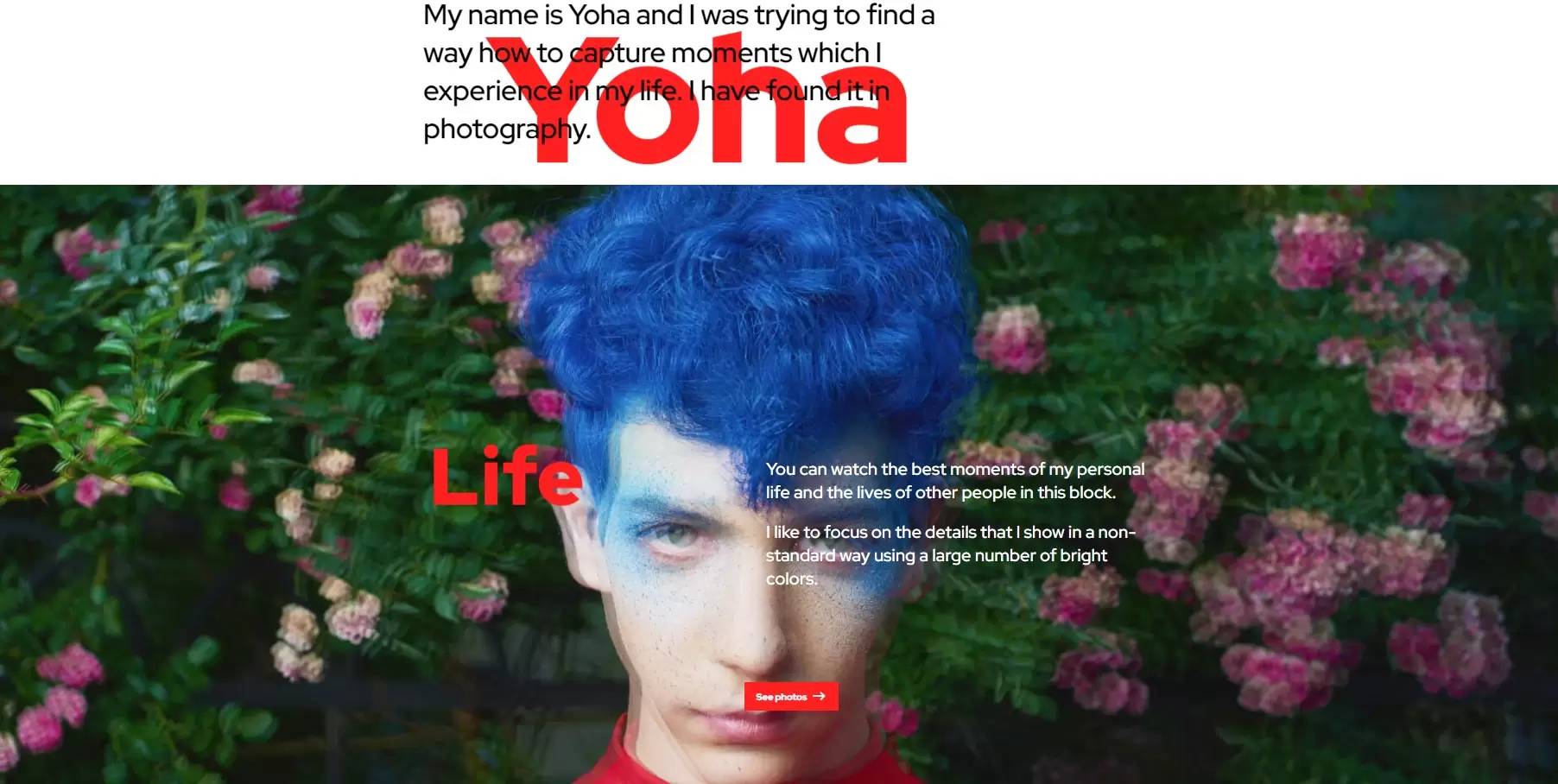 Web pro Yoha