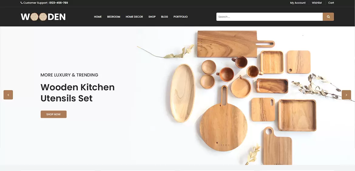 Website für Holz